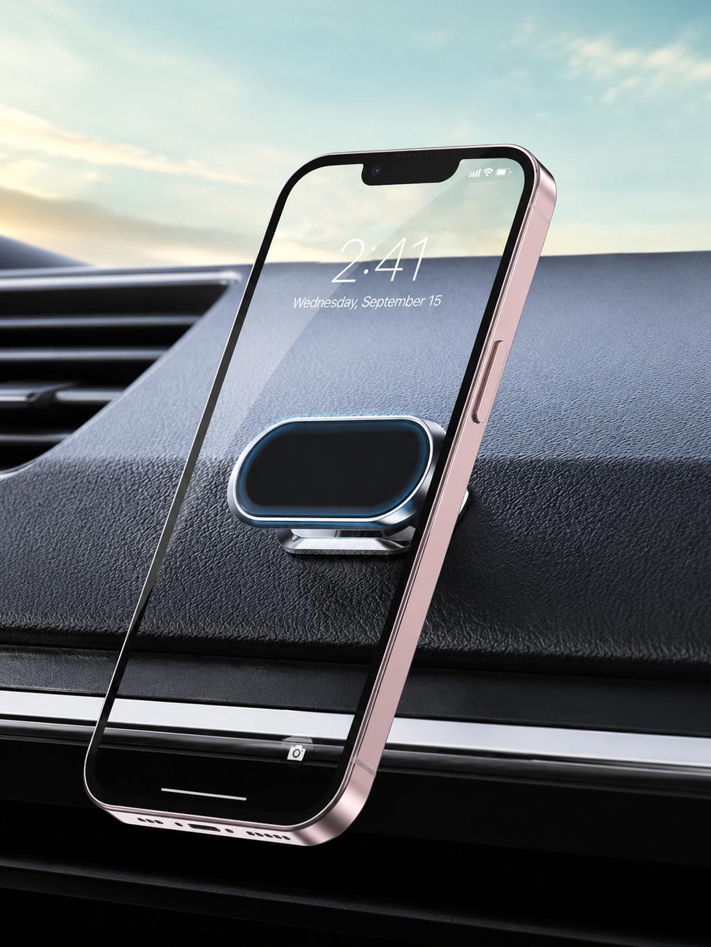 Magnetic Car Phone Holder | מעמד טלפון מגנטי לרכב