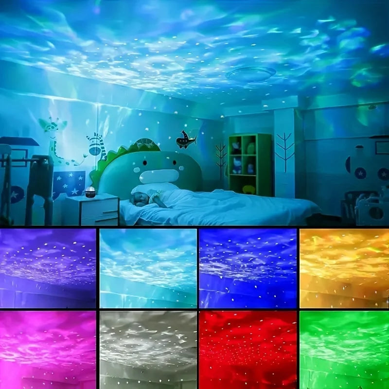 USB LED Night Light Starry Sky