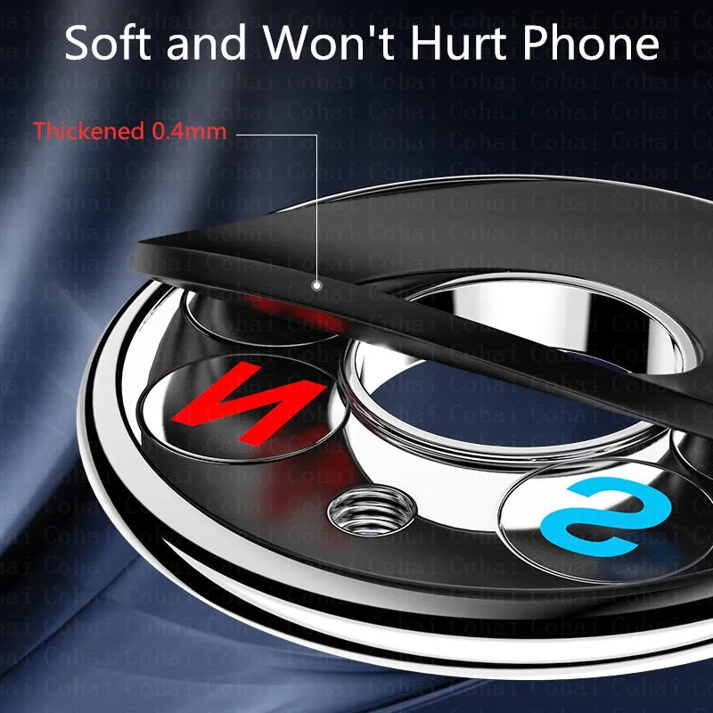 Mini Round Magnetic Car Phone Holder Dashboard | מעמד טלפון עיגולי מיני לדשפד