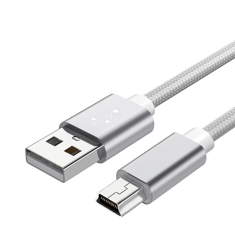 Mini USB Cable Mini USB To USB Fast Data Transfers Charger Cable for MP3 MP4 Player Car DVR GPS Digital Camera HDD Cord