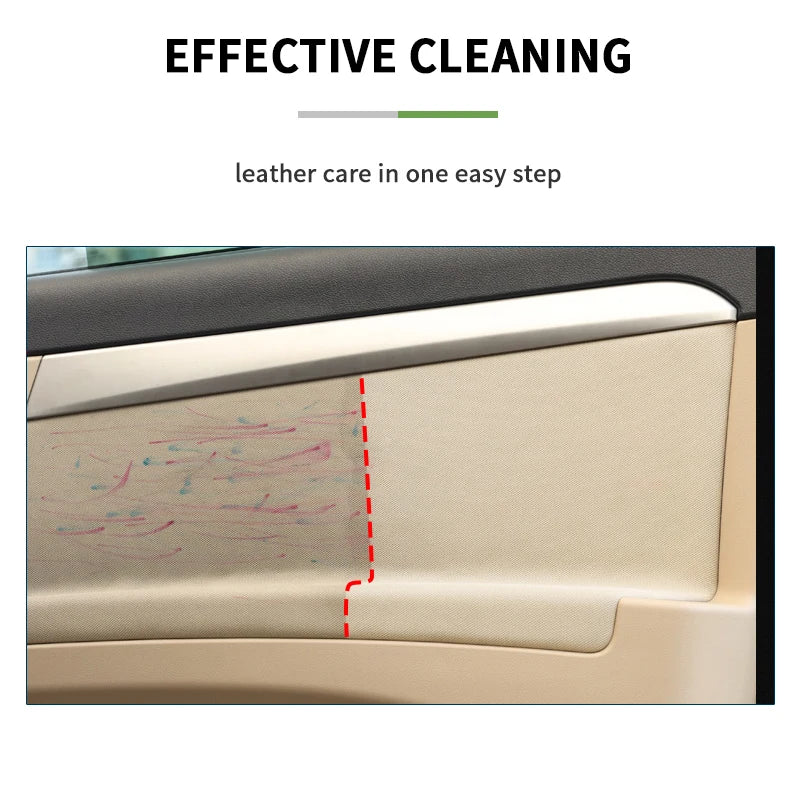 HGKJ S21 Car Interior Cleaner – Multi-Surface Foam Cleaner for Roof, Leather, Fabric & Dashboard