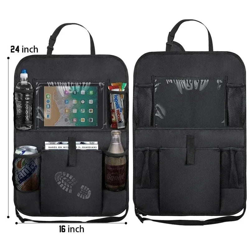Car Seat Organizer with Tablet Holder
