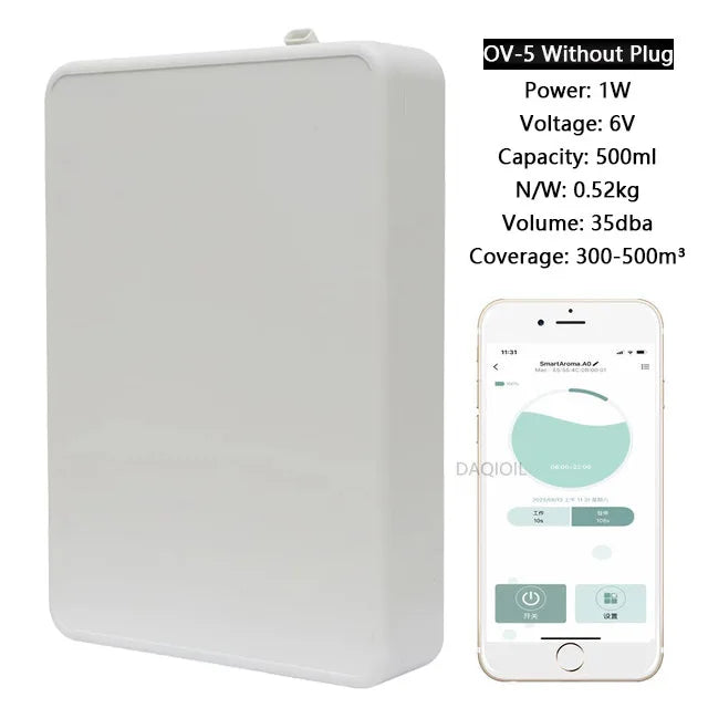 Smart Aroma Diffuser 500ML Waterless Professional | מפזר ריח מקצועי 500ML
