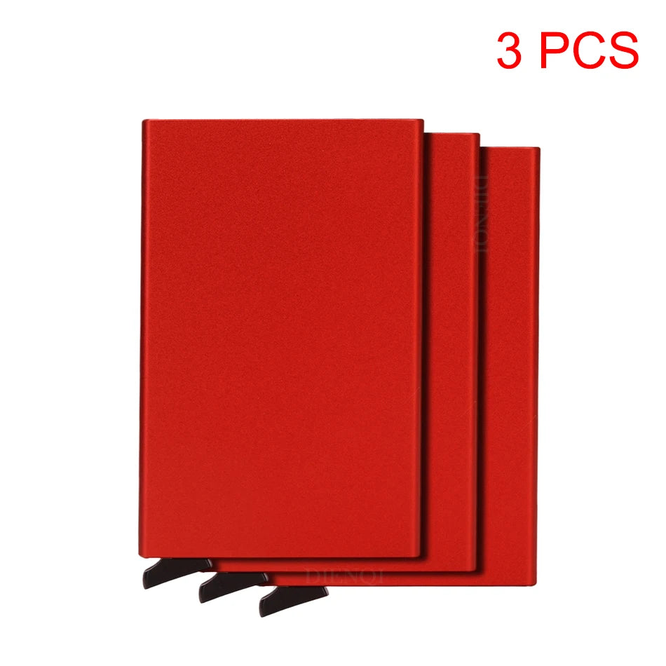 RFID Smart Wallet Metal Slim Pop-Up | ארנק מתכתי דק RFID פופ-אפ