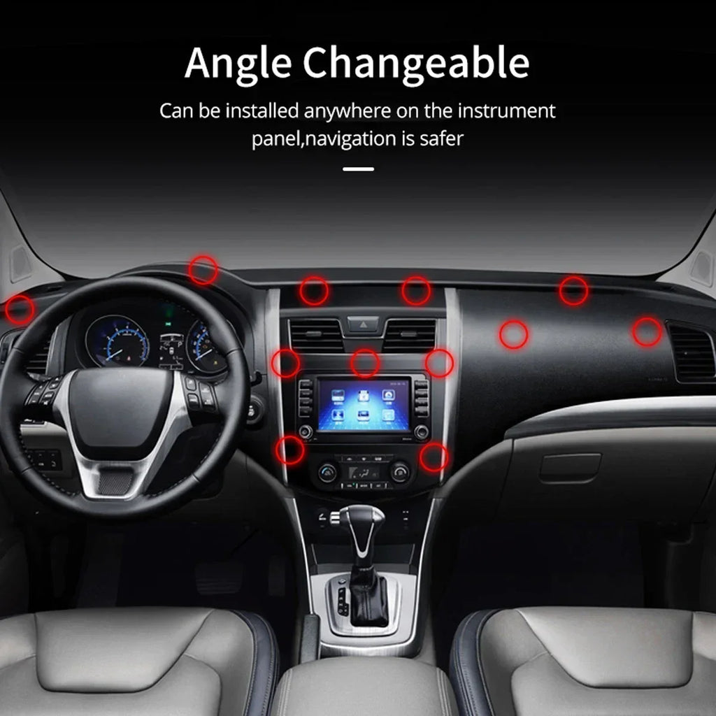 Magnetic Car Phone Holder Air Vent & Dashboard | מעמד טלפון מגנטי למזגן ודשפד