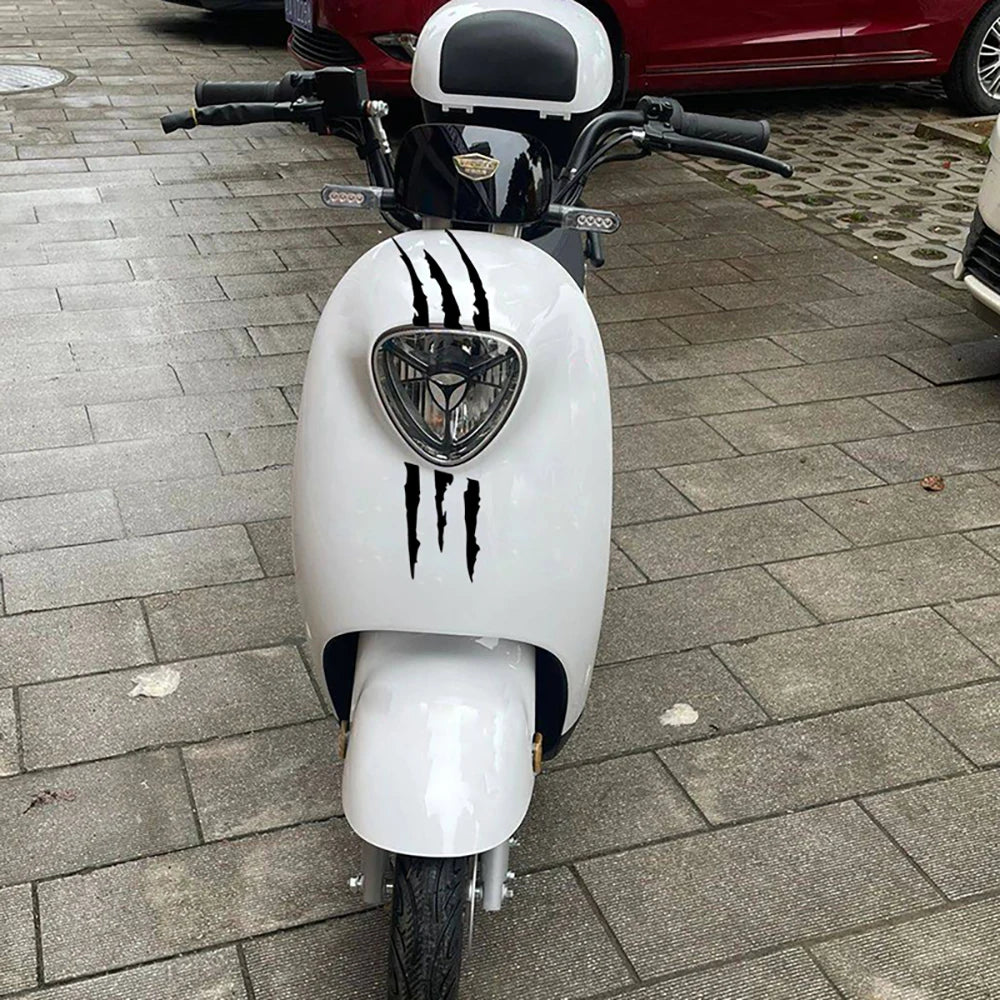 Monster Claw Scratch Sticker – Universal Car & Motorcycle Reflective Waterproof Decal