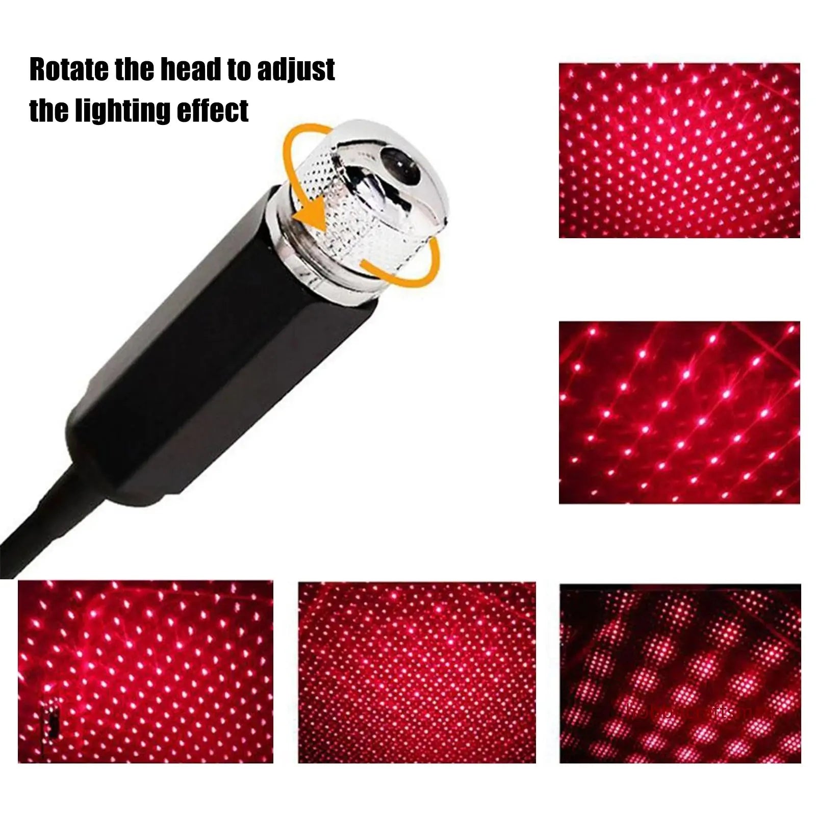 Mini LED Car Star Roof Light Projector