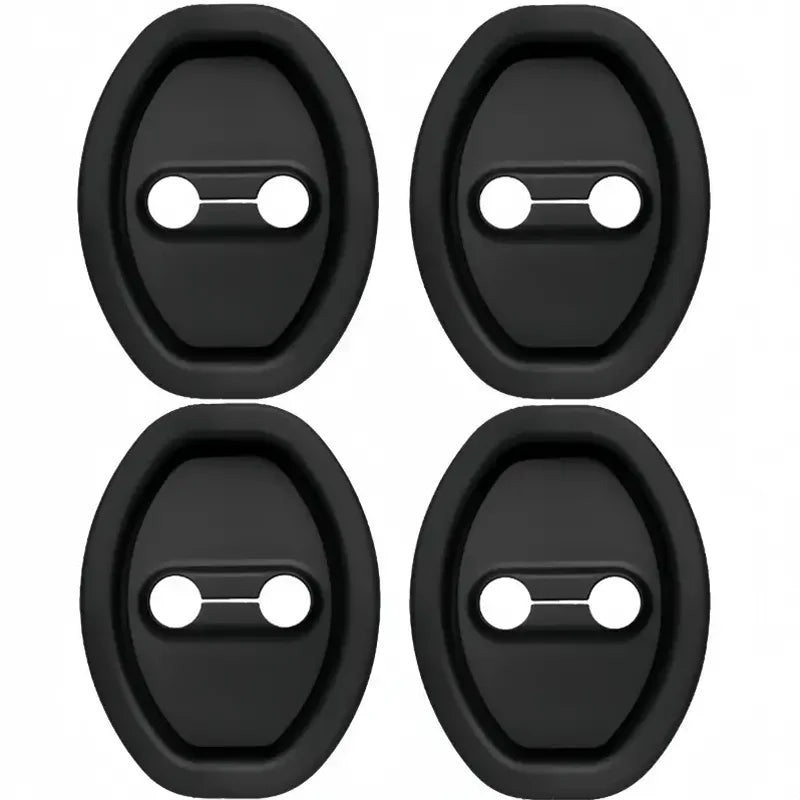 4PCS Car Door Lock Rubber Protector – Anti-Collision Shock Absorption Pads for GM Vehicles