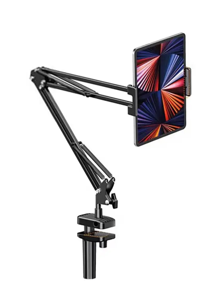 Tablet Stand Rotatable Phone Stand Long Arm Metal 180 °   Adjustable Holder for iPad Pro Mini Air Xiaomi Tablet Compatible 4-12.9