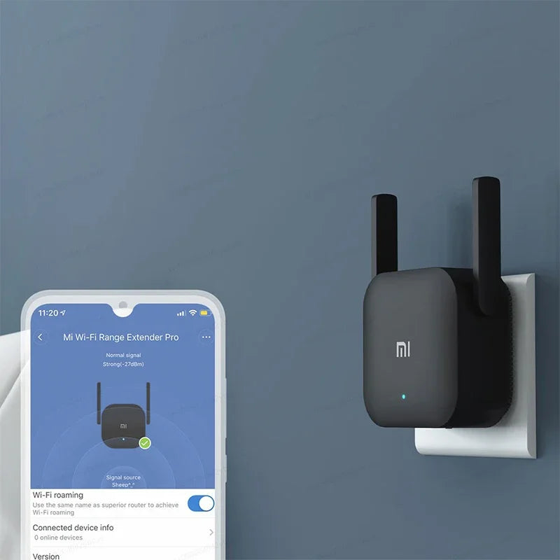 Xiaomi WiFi Amplifier Pro 300Mbps 2.4G | מגבר WiFi שיאומי 300Mbps