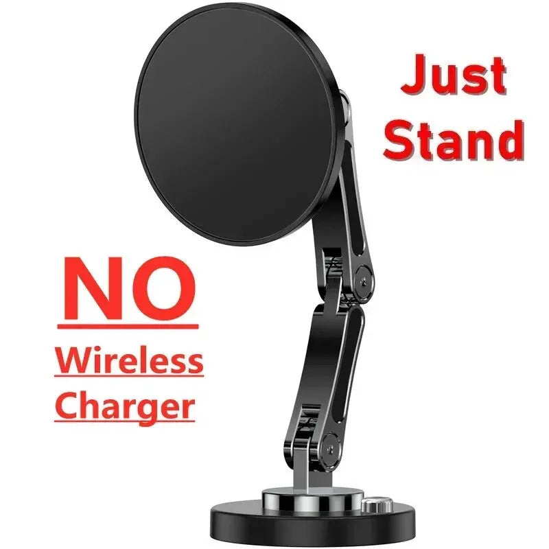 Magnetic Car Wireless Charger Stand | מעמד טעינה אלחוטית מגנטית לרכב