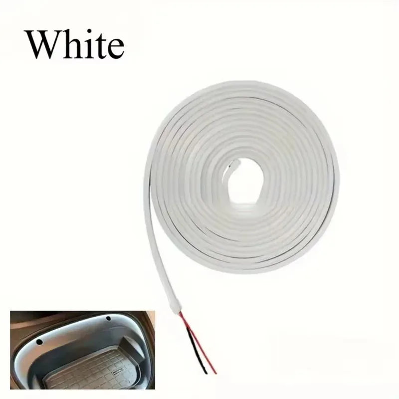 Car Trunk LED Light Strip – High Brightness Automatic Sensor Tailgate Ambient Lighting (Wiring-Free)