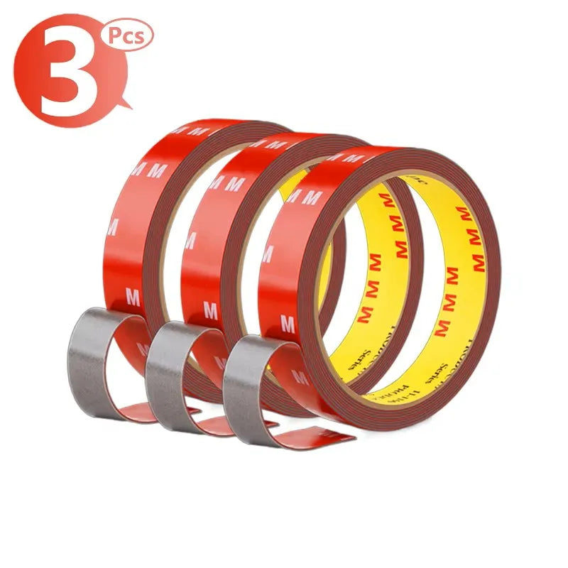 iLMH Extra Strong Double Sided Tape – High Viscosity Car Mounting Adhesive (No Residue)