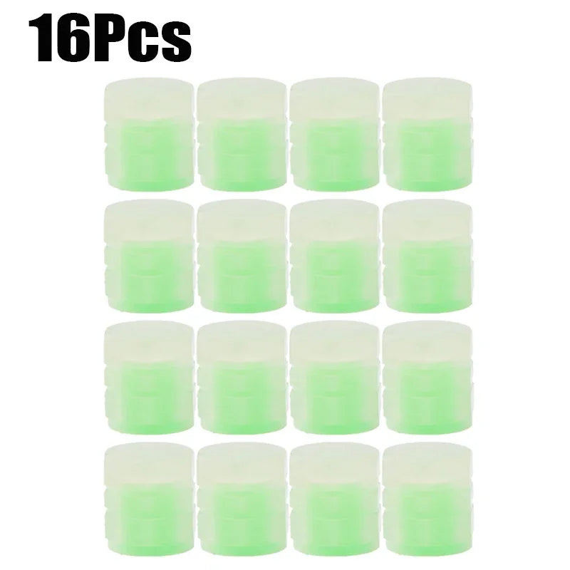 Luminous Valve Caps Fluorescent Night Car