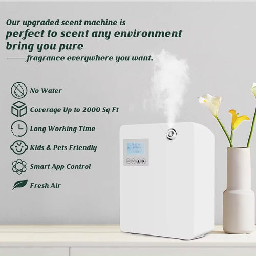 Bluetooth Smart Aroma Diffuser 300m³ | מפזר ריח חכם Bluetooth 300m³