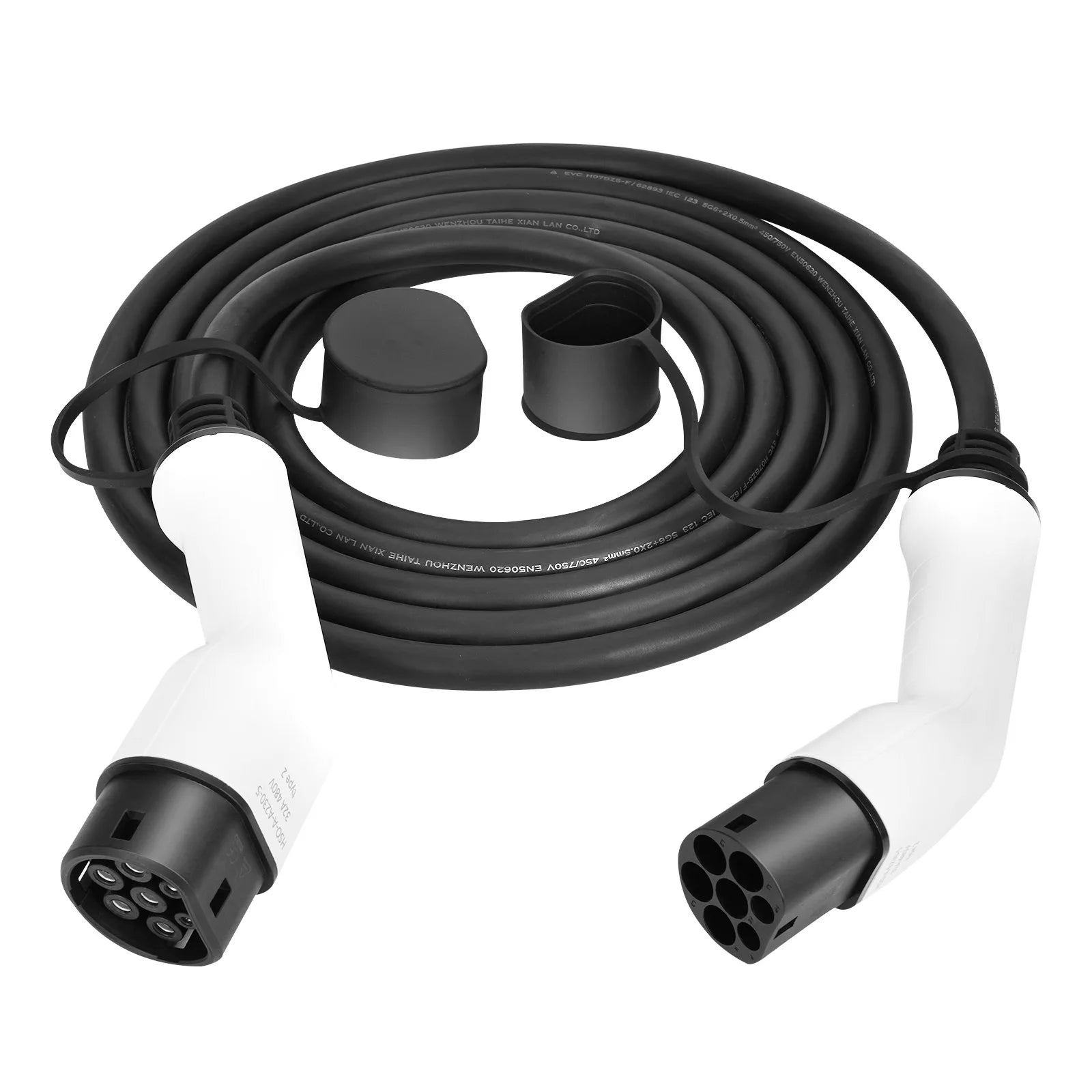 EV Charging Cable Type 2 16A/32A 11kW 3M | כבל טעינה EV Type 2 11kW 3M