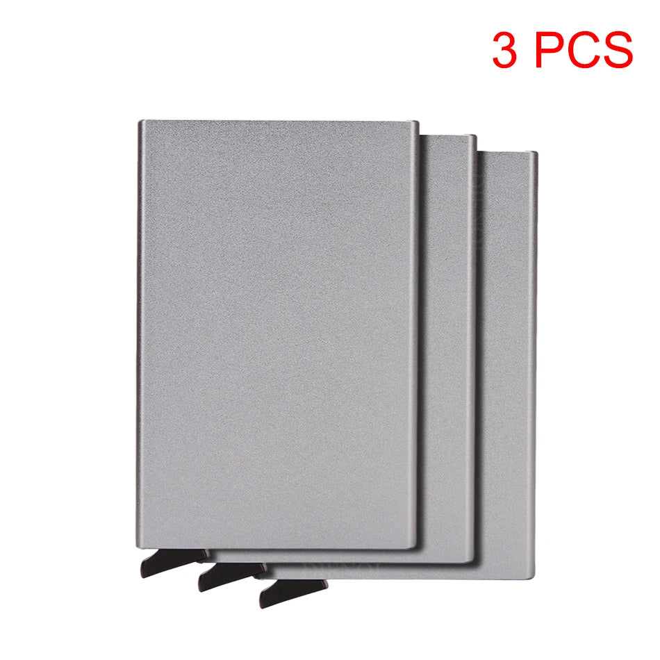 RFID Smart Wallet Metal Slim Pop-Up | ארנק מתכתי דק RFID פופ-אפ