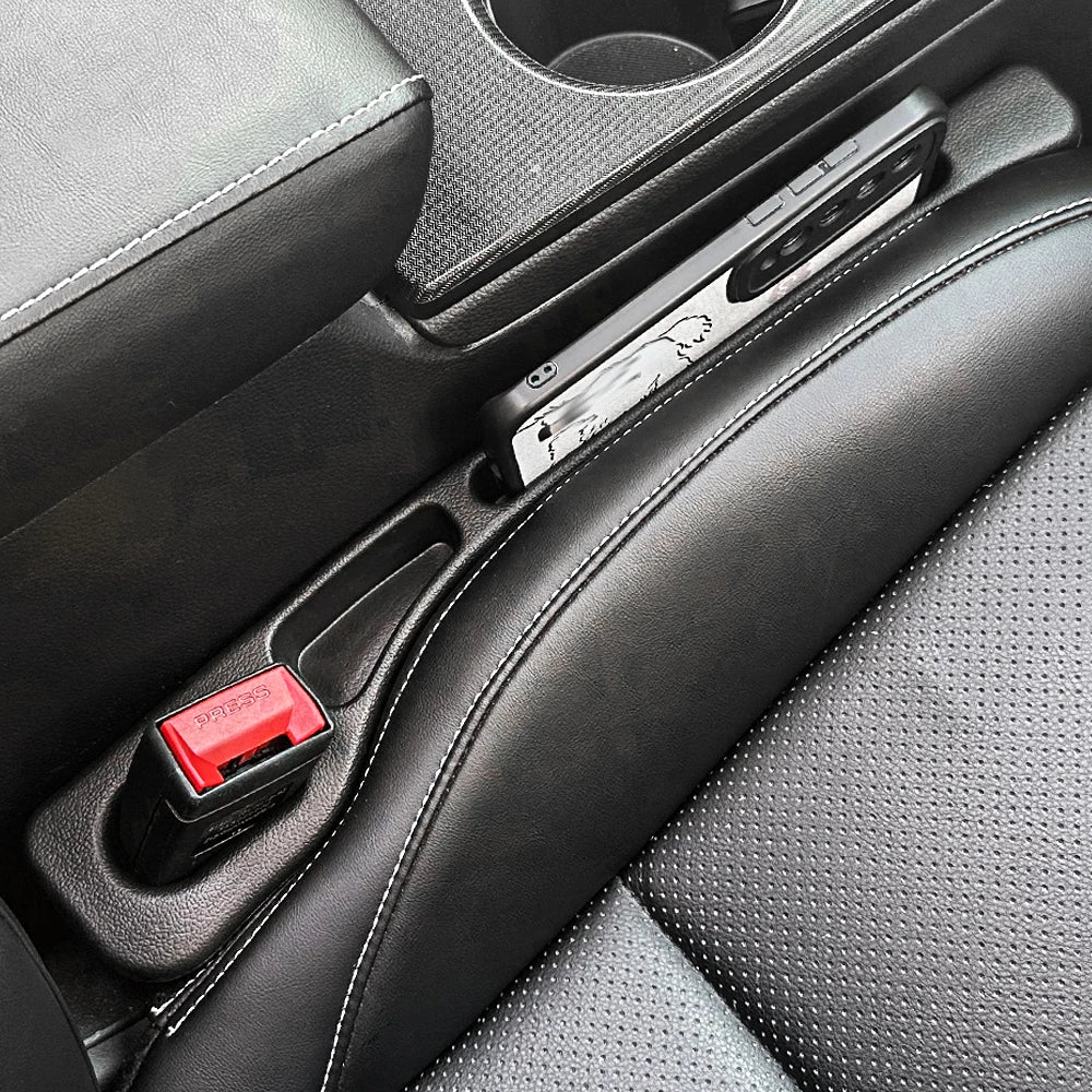 Car Seat Gap Filler with Phone & Wallet Holder