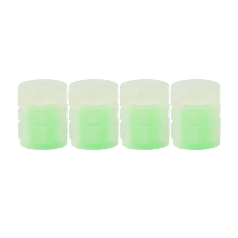 Luminous Valve Caps Fluorescent Night Car