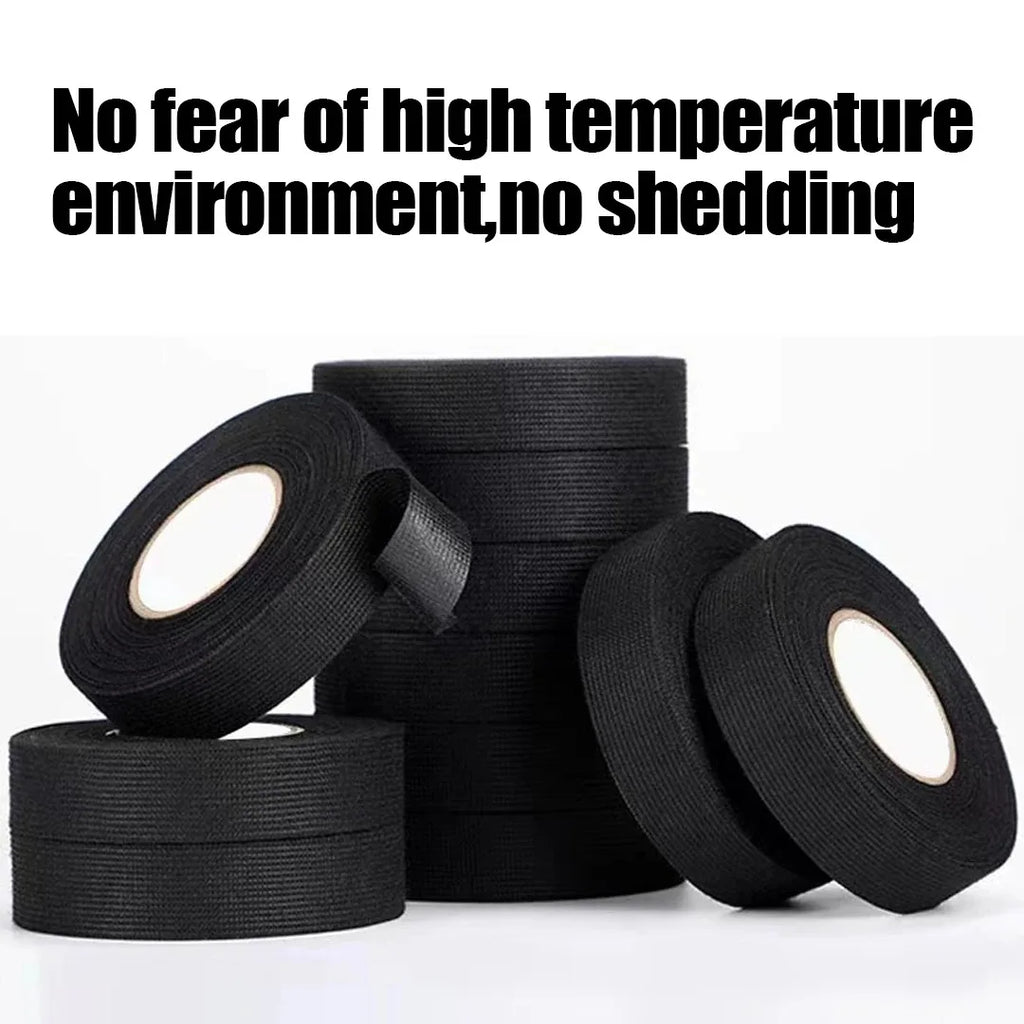 Electrical Insulating Tape – Heat Resistant Car Wiring Harness Tape (9/15/50mm)