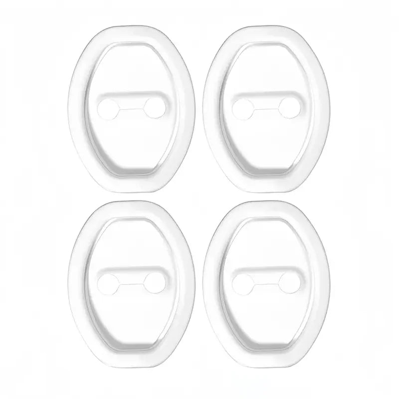 4PCS Car Door Lock Rubber Protector – Anti-Collision Shock Absorption Pads for GM Vehicles
