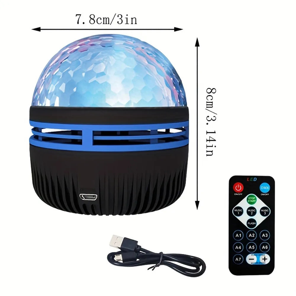 USB LED Night Light Starry Sky