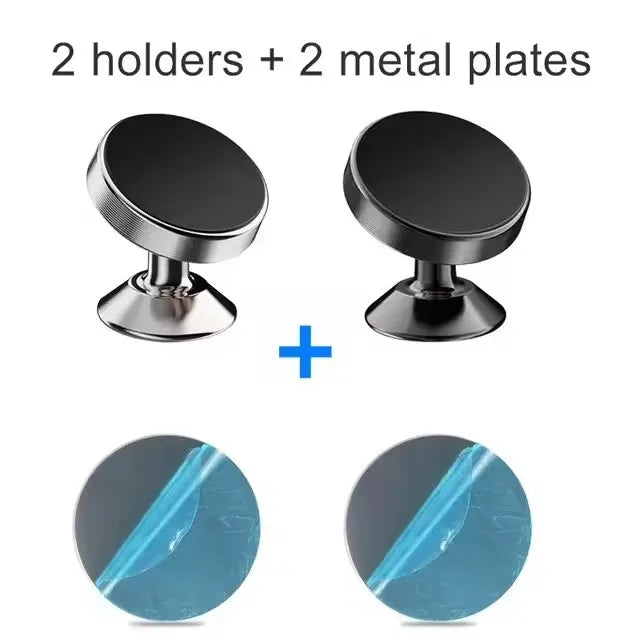Magnetic Car Phone Holder Stick-On Dashboard | מעמד טלפון מגנטי דביקה לדשפד