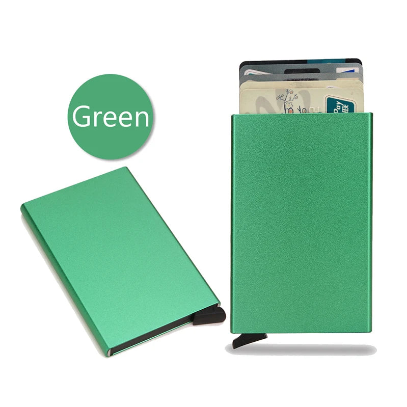 RFID Smart Wallet Metal Slim Pop-Up | ארנק מתכתי דק RFID פופ-אפ