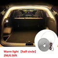 Car Trunk LED Light Strip – High Brightness Automatic Sensor Tailgate Ambient Lighting (Wiring-Free)