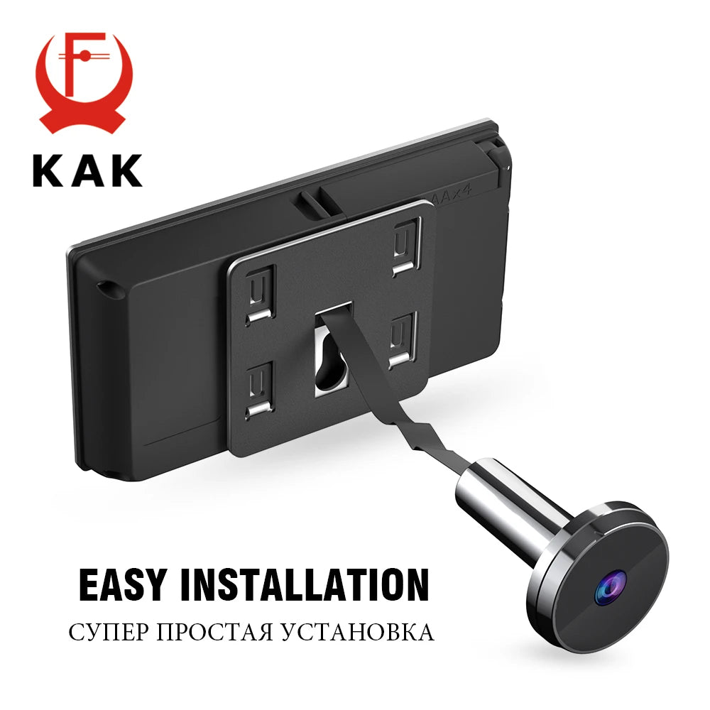 Digital Door Peephole Camera 3.5" HD 120° | צופייה דיגיטלית לדלת 3.5" HD