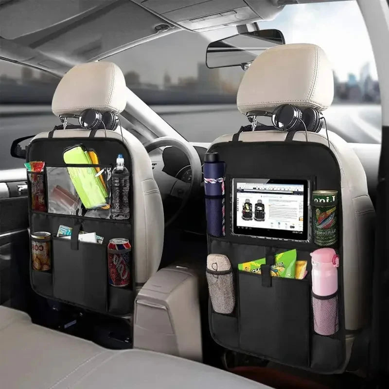 Car Seat Organizer with Tablet Holder