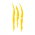 Monster Claw Scratch Sticker – Universal Car & Motorcycle Reflective Waterproof Decal
