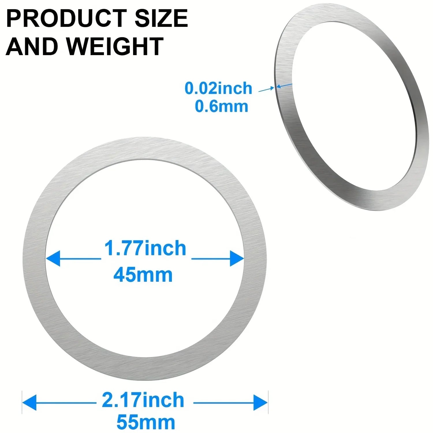 MagSafe Magnetic Plate Ring Stickers 10pcs | טבעות מגנטיות MagSafe 10 יחידות