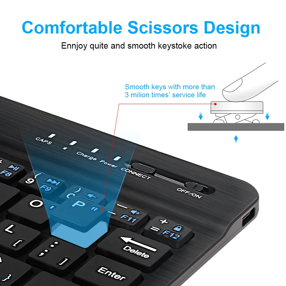 Bluetooth Wireless Keyboard Mini Keyboard F