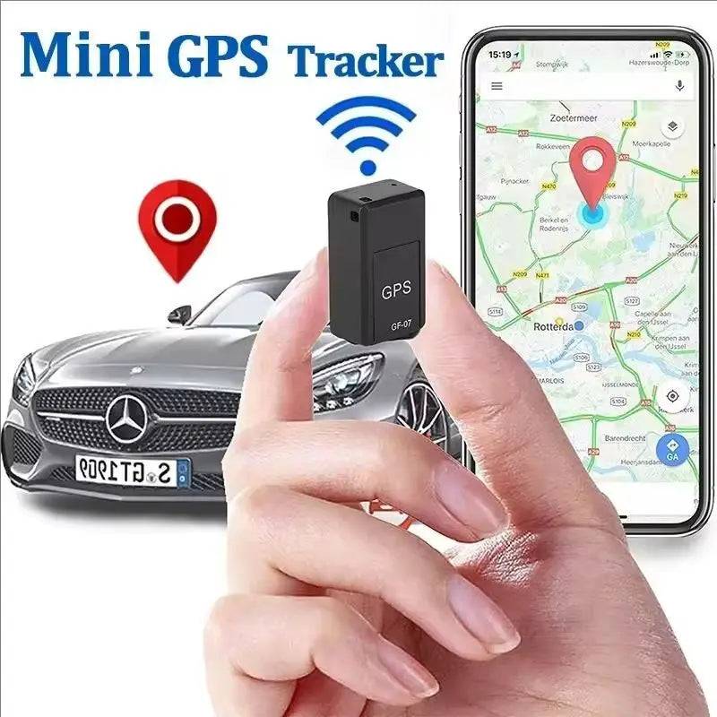 Mini GF07 GPS Tracker – Magnetic Car GPS Locator with Anti-Theft & Real-Time