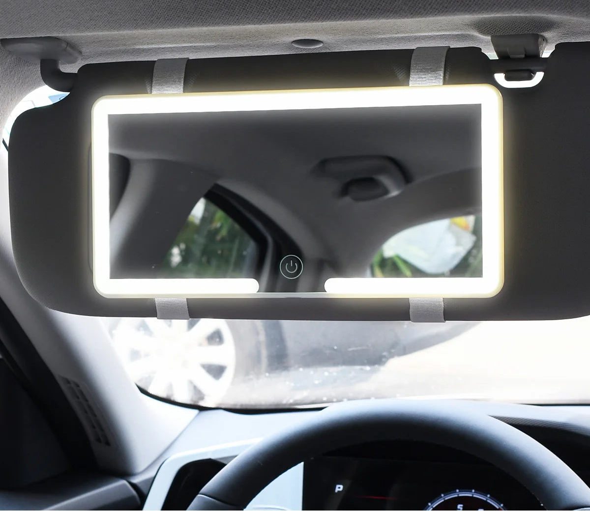 LED Car Sun Visor Makeup Mirror