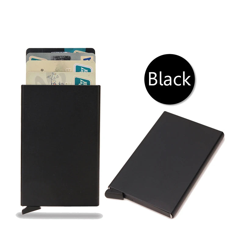 RFID Smart Wallet Metal Slim Pop-Up | ארנק מתכתי דק RFID פופ-אפ