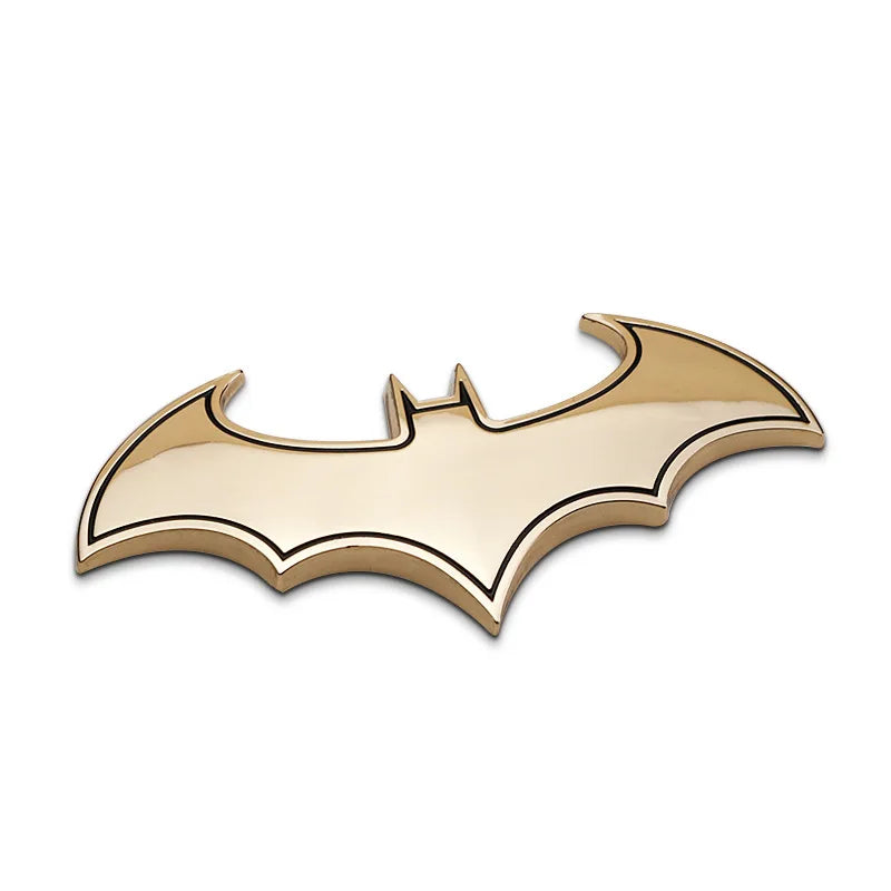 3D Bat Shape Car Sticker – Motorcycle & Car Exterior Decal (1PC)
