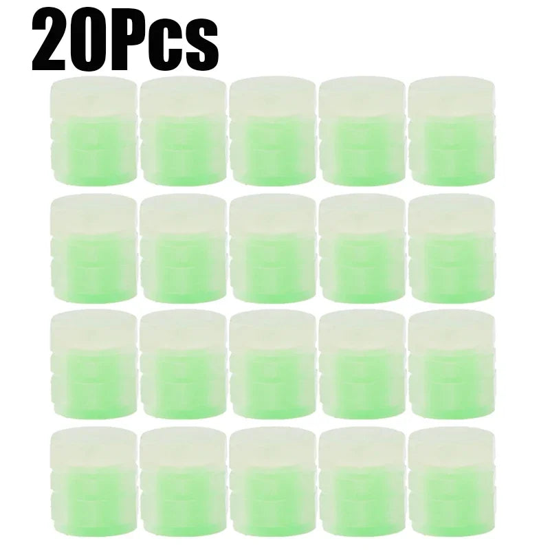 Luminous Valve Caps Fluorescent Night Car