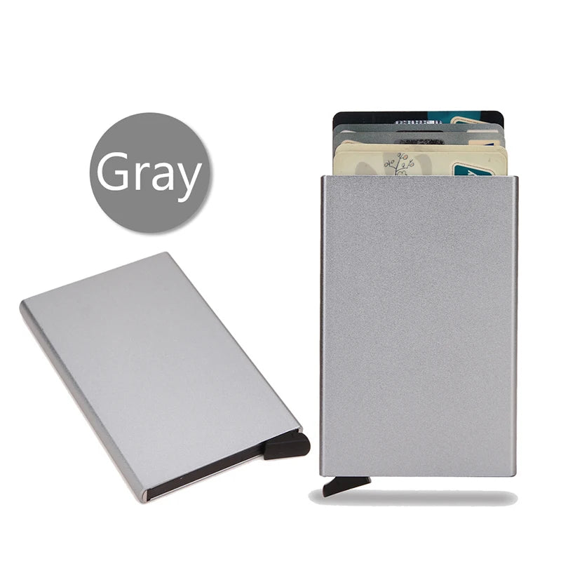 RFID Smart Wallet Metal Slim Pop-Up | ארנק מתכתי דק RFID פופ-אפ