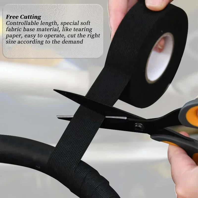 Electrical Insulating Tape – Heat Resistant Car Wiring Harness Tape (9/15/50mm)