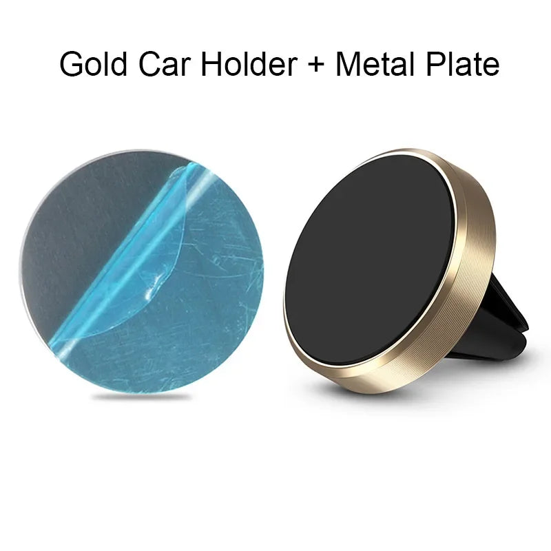 Metal Magnetic Car Phone Holder Air Vent | מעמד טלפון מתכתי מגנטי לפתח מזגן