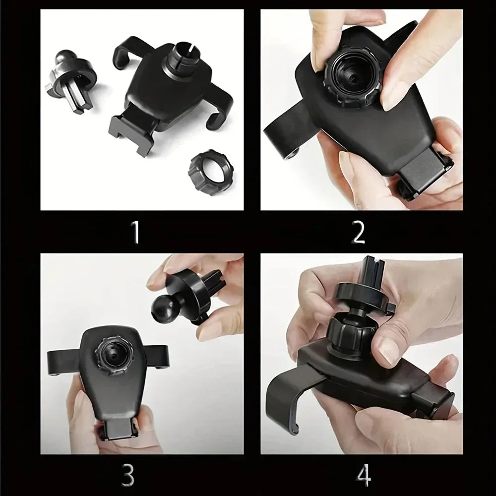 Fast Wireless Car Charger Holder – Auto Phone Mount for iPhone 17/16/15/14/13/12 & Samsung