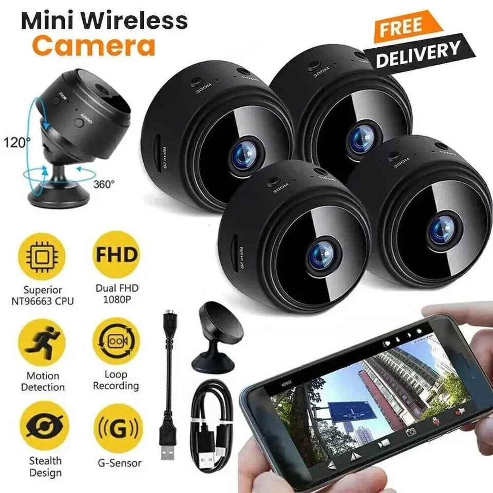 A9 WiFi Mini Camera Recorder Security MonitoringWireless