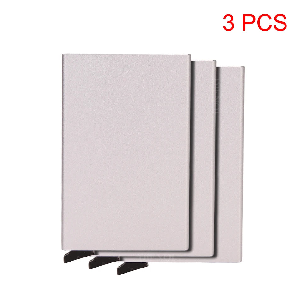 RFID Smart Wallet Metal Slim Pop-Up | ארנק מתכתי דק RFID פופ-אפ