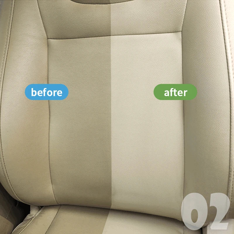 HGKJ S21 Car Interior Cleaner – Multi-Surface Foam Cleaner for Roof, Leather, Fabric & Dashboard