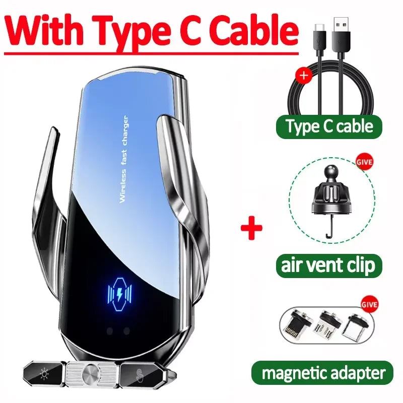 Magnetic Wireless Car Charger Air Vent | מטען אלחוטי מגנטי לפתח מזגן