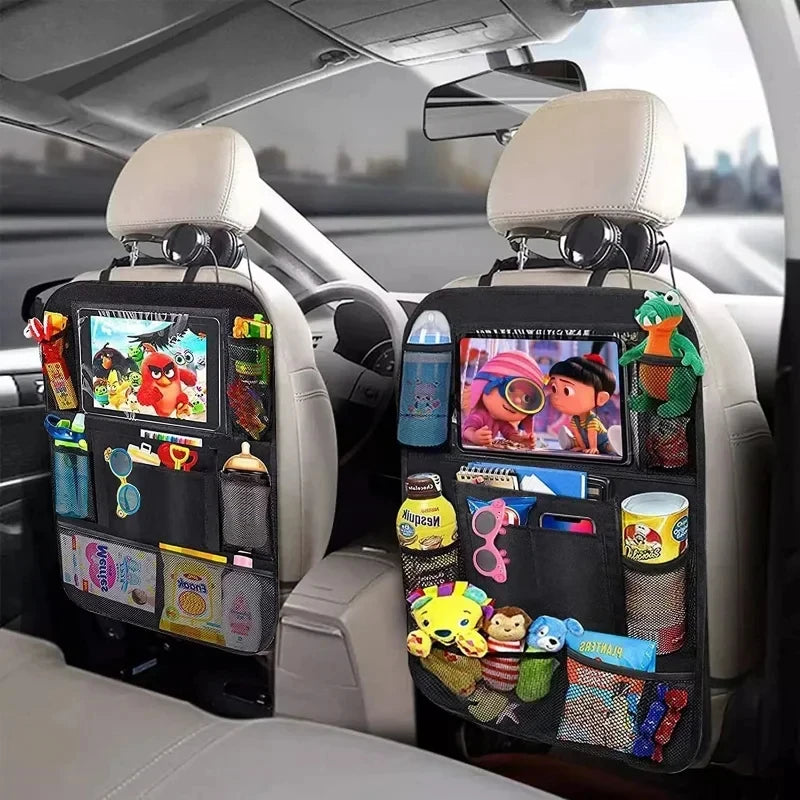 Car Seat Organizer with Tablet Holder