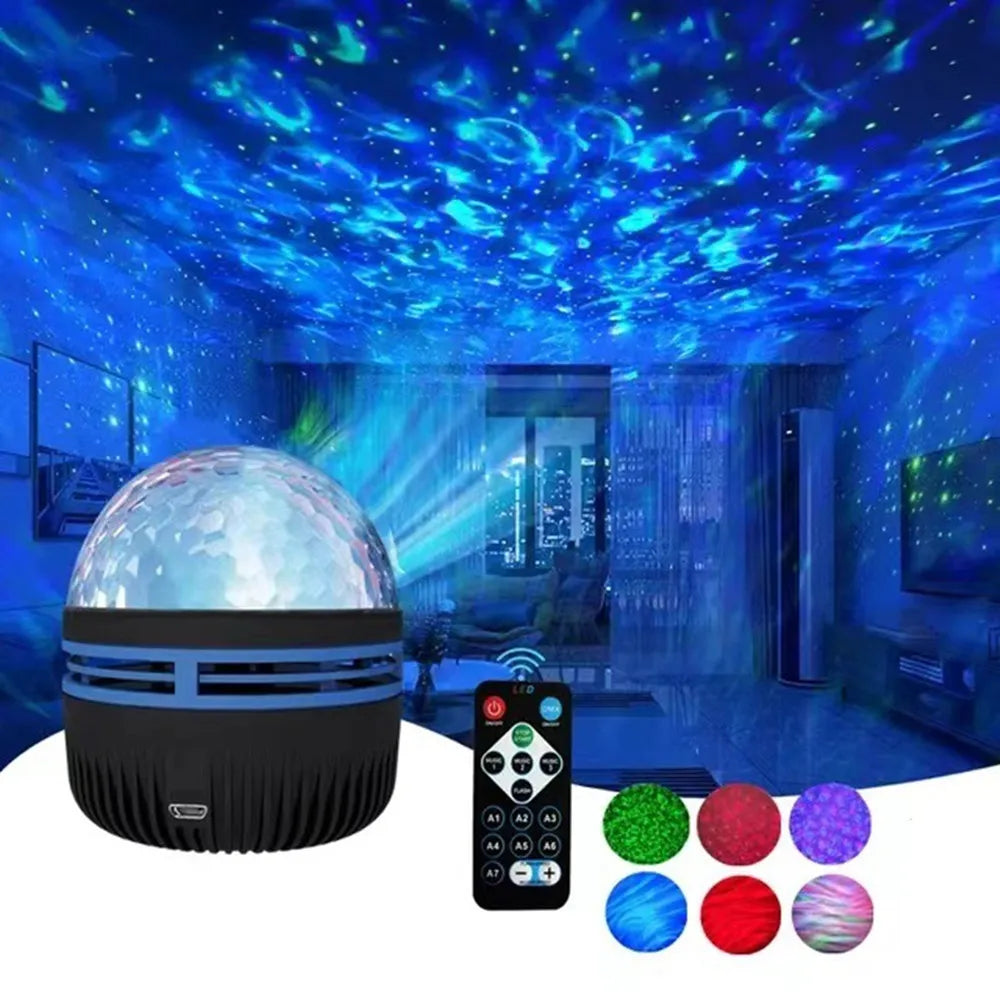 USB LED Night Light Starry Sky