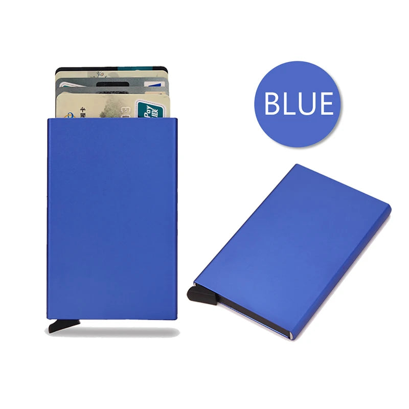RFID Smart Wallet Metal Slim Pop-Up | ארנק מתכתי דק RFID פופ-אפ
